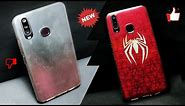 How to make phone case,Diy Spiderman Mobile Back Cover Easy | 🕷️🕷️