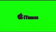 Apple iTunes Logo Icon Revolving 3D Animation Loop on Green Screen | 4K | FREE TO USE