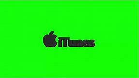 Apple iTunes Logo Icon Revolving 3D Animation Loop on Green Screen | 4K | FREE TO USE
