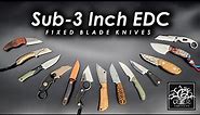 Fixed Blade Knives: Sub 3 Inch Class - From EDC to Utility & More!!