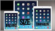 iPad Pro and iPad Air 2 Size Comparison - iPad Pro Size Comparison