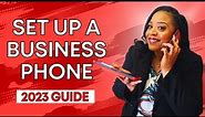 How To Set Up a Professional Business Phone-CHEAP!! (2023 UPDATED Beginner’s Guide)
