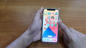 iPhone 12/12 Pro: How to Move/Rearrange App's Icon on Home Screen to Next or Previous Screen