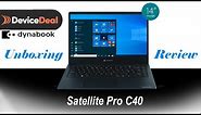 Dynabook Satellite Pro C40 Business Laptop - Review & Unboxing