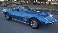 SOLD 1969 Chevrolet Corvette Convertible LeMans Blue/Blue, 427/435hp, 4-spd sale by Corvette Mike