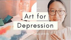 Therapeutic Art Activity for Depression