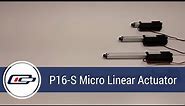 P16-S Micro Linear Actuator Product Overview