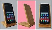 DIY Wooden Phone Stand/Holder | How To Make Phone Stand at Home | No Nail Or Screw