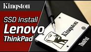 How to Install an SSD in Lenovo Thinkpad (T410/T420/T430) - Kingston Technology
