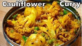 How To Make A Delicious CAULIFLOWER CURRY WITHOUT Onion & Garlic | Aloo Gobi Recipe
