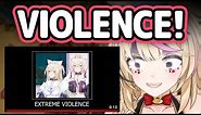 Polka Accidentally Did FuwaMoco's "Violence" Meme【Hololive】