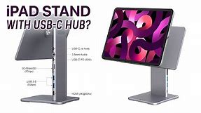 11" iPad Pro Stand WITH USB-C Hub!!! Qwiizlab US1011 Pro