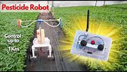 Agricultural Pesticide Spraying Robot | Arduino Remote Control Robot | Arduino Robot | Engineering