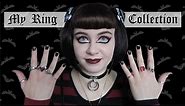 GOTHIC RING COLLECTION - BEST PLACES TO BUY HIGH QUALITY GOTH RINGS - MYSTICUM LUNA , CURIOLOGY