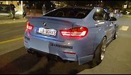 BMW M4 Liberty Walk LB Performance - Start up, Revs, Accelerations!