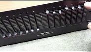 DEMO OF VINTAGE ROTEL RE-700 STEREO GRAPHIC EQUALIZER FOR SALE