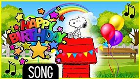 Happy Birthday Snoopy | Peanuts and Snoopy Birthday Song | Snoopy | The Snoopy Show | Peanuts 🥳🎵🎂