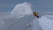 UDOT removing snow from Skyline Drive in central Utah