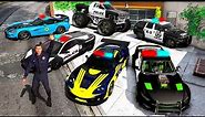 Collecting UPGRADED POLICE CARS in GTA 5!