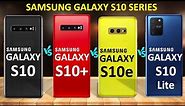 Samsung Galaxy s10 vs s10+ vs s10e vs s10 lite | samsung s10 series