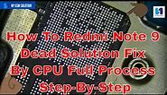 How To Redmi Note 9 Dead Solution Fix By CPU Full Process Step-By-Step
