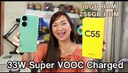 realme C55 : Fullreview (Budget Phone w/ 16GB RAM, 256GB ROM & 33W Super VOOC Charged)