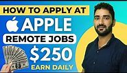 How to Apply at Apple work from home Jobs || Apple Home Advisor jobs || Apple Careers Remote Jobs