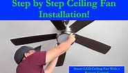 How to Wire and Install a Ceiling Fan With Remote Control/Ceiling Light Fixture Removal.