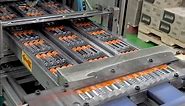 AA Battery Mass Production Process.