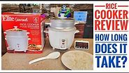 Review Elite Gourmet Electric Rice Cooker & Steamer How Long Does it Take To Cook Rice?