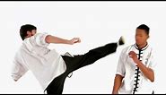 How to Do the Dragon's Tail Kick | Shaolin Kung Fu