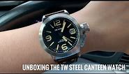 TW Steel Canteen Watch: Unboxing this tough guy watch (Watch Demo)