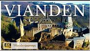 Vianden Castle Luxembourg - Drone 4K UHD