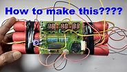 How to make a Bomb, Have a Blast, How to make a bomb clock, How to make time bomb,