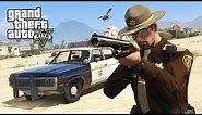 GTA 5 PLAY AS A COP MOD - SHERIFF POLICE PATROL!! (GTA 5 Mods Gameplay)