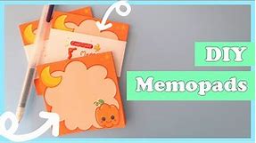 How To Make Memo Pads At Home! Tutorial