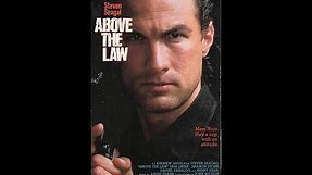 Opening to Above The Law (Canadian Copy) 1988 VHS