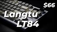 A $66 Keyboard Which Has An LCD Screen And A Knob? Langtu LT84 w Mods | Best Budget Mechanical Keebs