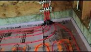PEX Tubing Layout and Install for In-Slab Radiant Heat
