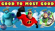 Pixar Heroes: Good to Most Good