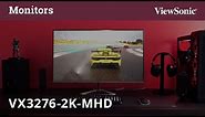 ViewSonic VX3276-2K-MHD WQHD IPS Monitor