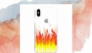NEW iPhone XR flame phone case for only 27.000 LBP , shop by dm💌 and follow insta @closetrevives #fyp #smallbusiness #iphonecase #lebanon #support