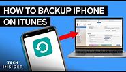 How To Back Up Your iPhone On iTunes