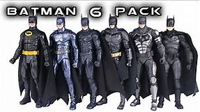 McFarlane Toys BATMAN 6 Pack Ultimate Movie Collection DC Multiverse Action Figure Review