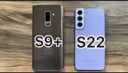 Samsung Galaxy S9+ vs Samsung Galaxy S22