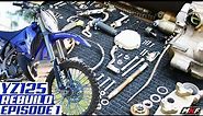 How to Teardown a Dirt Bike Step by Step to Frame • YZ125 Rebuild Ep. 1 • WIN THIS BIKE!!