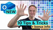 10 Essential NEW Microsoft Outlook Tips & Tricks for 2024 + Bonus Material! 📧