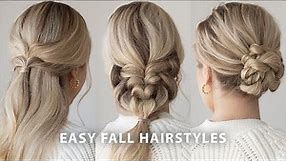 NEW & Easy Fall Hairstyles 🍂🤎