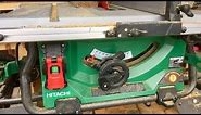 Hitachi C10RJ Table Saw Features and Review - The Hitachi Jobsite Table Saw Ultimate Review
