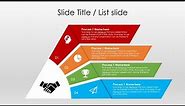 Project Management Powerpoint Template & Slide Design Tutorial for List or Options presentation